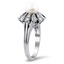 The Aarin Ring, smalltop view on a hand