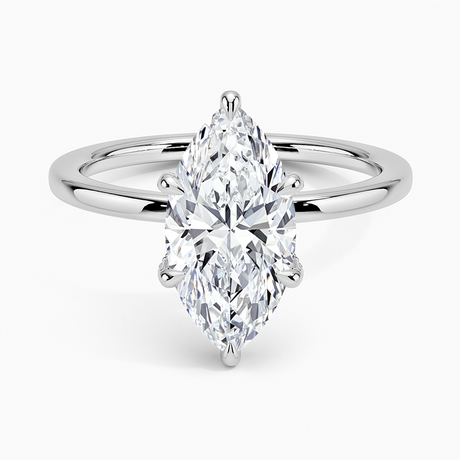 Platinum Lumiere Diamond Ring