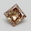 1.55 Ct. Fancy  Brown Princess Lab Grown Diamond