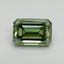 6.06 Ct. Fancy Vivid Green Emerald Lab Grown Diamond