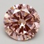 3.01 Ct. Fancy Intense Pink Round Lab Grown Diamond
