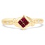 Retro Ruby Vintage Ring