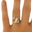 The Tivoli Ring, smalltop view on a hand