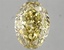 2.82 Ct. Fancy Intense Yellow Oval Lab Grown Diamond