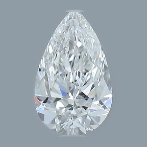 Pear diamond — real photo