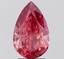 3.04 Ct. Fancy Vivid Brownish Pink Pear Lab Grown Diamond