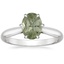 Platinum Catalina Solitaire Ring, smalltop view