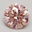 2.50 Ct. Fancy Intense Pink Round Lab Grown Diamond