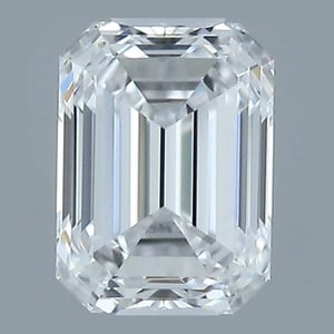 Emerald diamond — real photo
