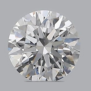 Round diamond — real photo
