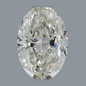 Oval diamond — real photo