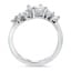 Assorted Diamond Cluster Ring, smallside view