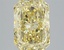 3.57 Ct. Fancy Intense Yellow Radiant Lab Grown Diamond