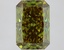 1.86 Ct. Fancy Intense Grayish Green Radiant Lab Grown Diamond