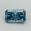 2.08 Ct. Fancy Vivid Blue Radiant Lab Grown Diamond