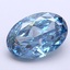 4.50 Ct. Fancy Vivid Blue Oval Lab Grown Diamond