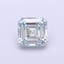 1.05 Ct. Fancy Light Bluish Green Asscher Lab Grown Diamond