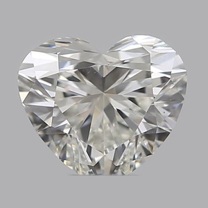 Heart diamond — real photo