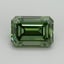 5.0 Ct. Fancy Vivid Pacific Green Emerald Lab Grown Diamond