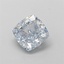 1.05 Ct. Fancy  Blue Cushion Lab Grown Diamond