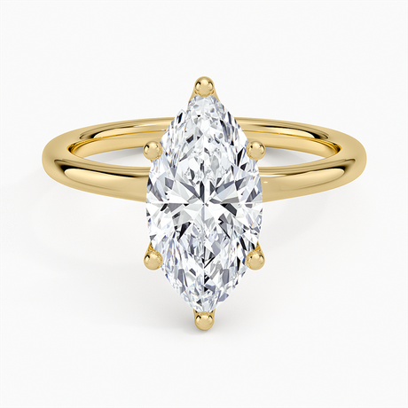 Fleur Solitaire Ring