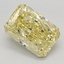 2.39 Ct. Fancy Vivid Yellow Radiant Lab Grown Diamond
