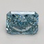 2.21 Ct. Fancy Vivid Blue Radiant Lab Grown Diamond