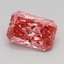 0.66 Ct. Fancy Vivid Pink Radiant Lab Grown Diamond