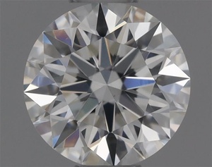 Round diamond — real photo