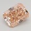 2.50 Ct. Fancy Intense Brownish Pink Radiant Lab Grown Diamond