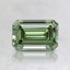 0.85 Ct. Fancy Vivid Pacific Green Emerald Lab Grown Diamond