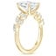 18K Yellow Gold Amaranta Diamond Ring (1/2 ct. tw.), smallside view