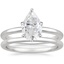 PT Moissanite Esme Bridal Set, smalltop view