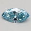 1.20 Ct. Fancy Intense Blue Marquise Lab Grown Diamond