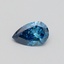 0.50 Ct. Fancy Vivid Blue Pear Lab Grown Diamond