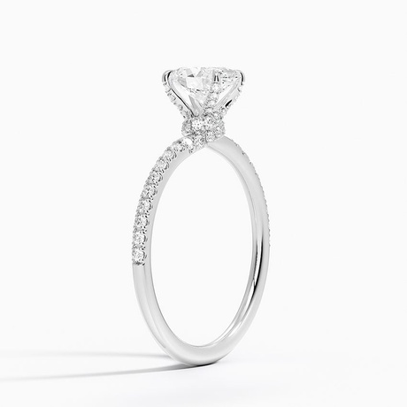 Entwined Diamond Ring