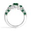 Nature-Inspired Emerald and Diamond Ring, smallview