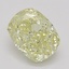 1.37 Ct. Fancy Light Yellow Cushion Diamond