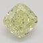 1.01 Ct. Fancy Light Yellow Cushion Diamond