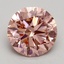 2.51 Ct. Fancy Intense Pink Round Lab Grown Diamond
