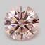 1.53 Ct. Fancy Pink Round Lab Grown Diamond