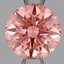 1.05 Ct. Fancy Vivid Pink Round Lab Grown Diamond