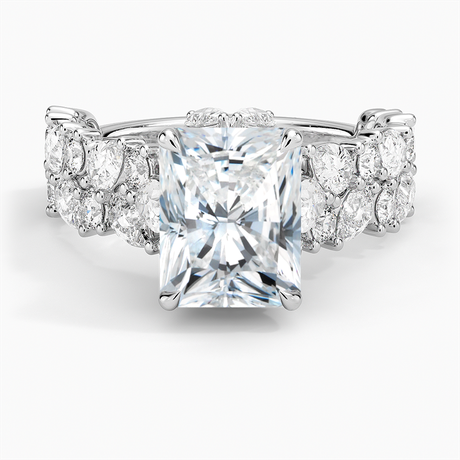 Olivetta Double Row Diamond Ring