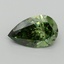 1.67 Ct. Fancy Vivid Pacific Green Pear Lab Grown Diamond