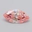 1.08 Ct. Fancy Vivid  Pink Marquise Lab Grown Diamond