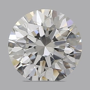 Round diamond — real photo
