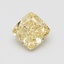 0.63 Ct. Fancy Intense Yellow Cushion Lab Grown Diamond