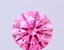 0.73 Ct. Fancy Vivid Pink Round Lab Grown Diamond
