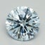 2.92 Ct. Fancy Intense Blue Round Lab Grown Diamond