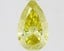 0.81 Ct. Fancy Yellow Pear Lab Grown Diamond